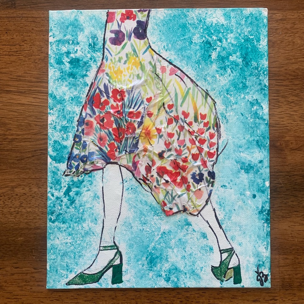 Pretty in Flowers Art